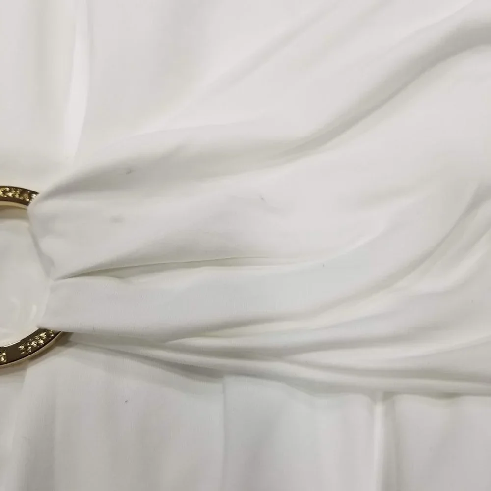 Michael Kors Sash Tummy-Control One Piece Swimsuit Size 10